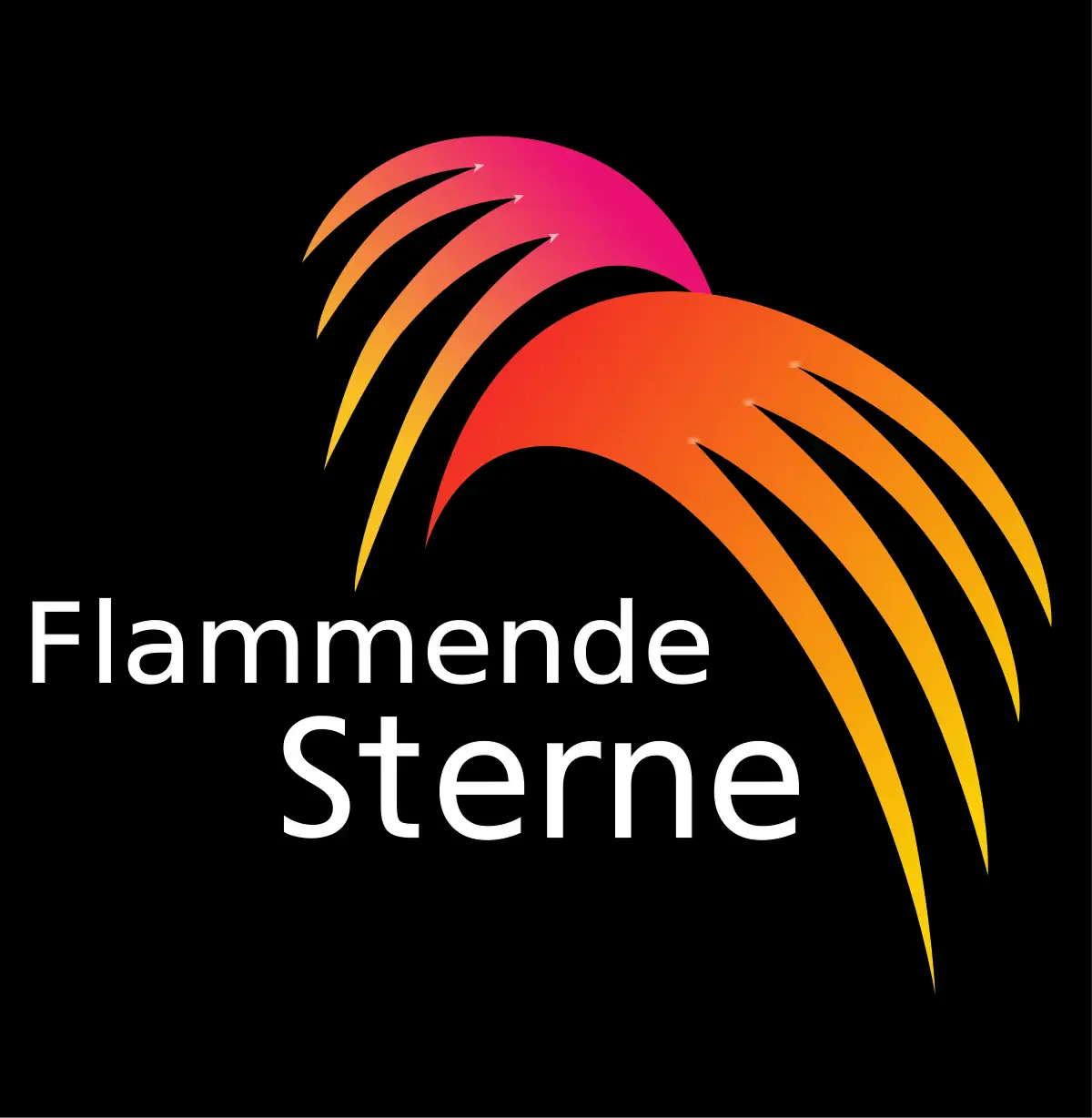 logo flammende sterne