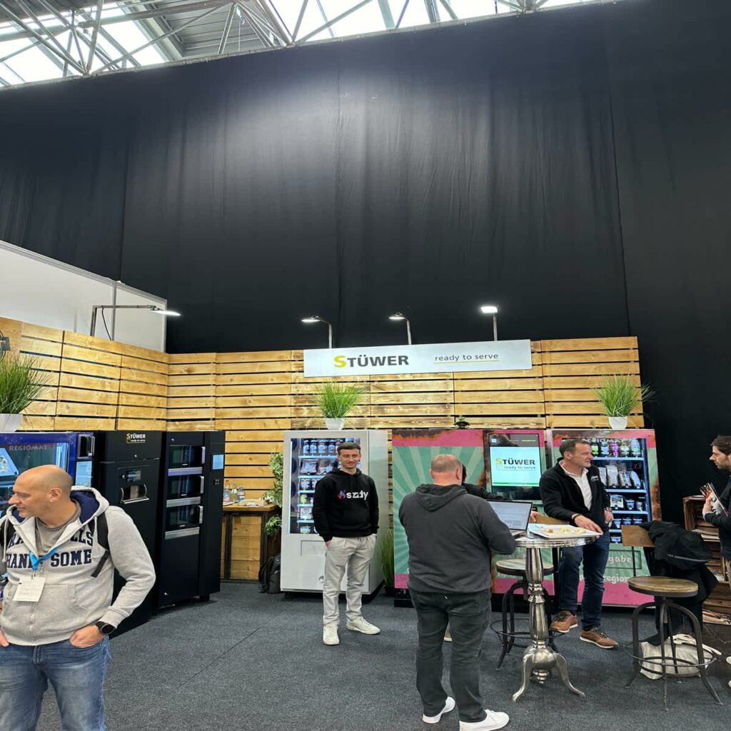 eurocis 2024 stand of sizzly % stuewer with visitors