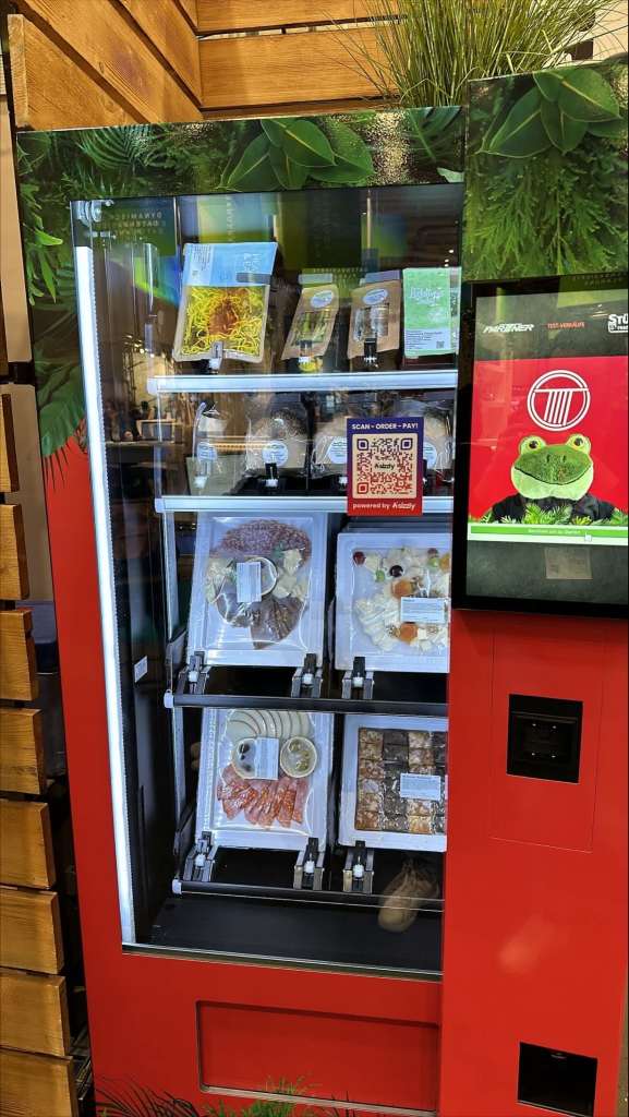 Internorga 2024 Stuewer vending machine with sizzly qr-code