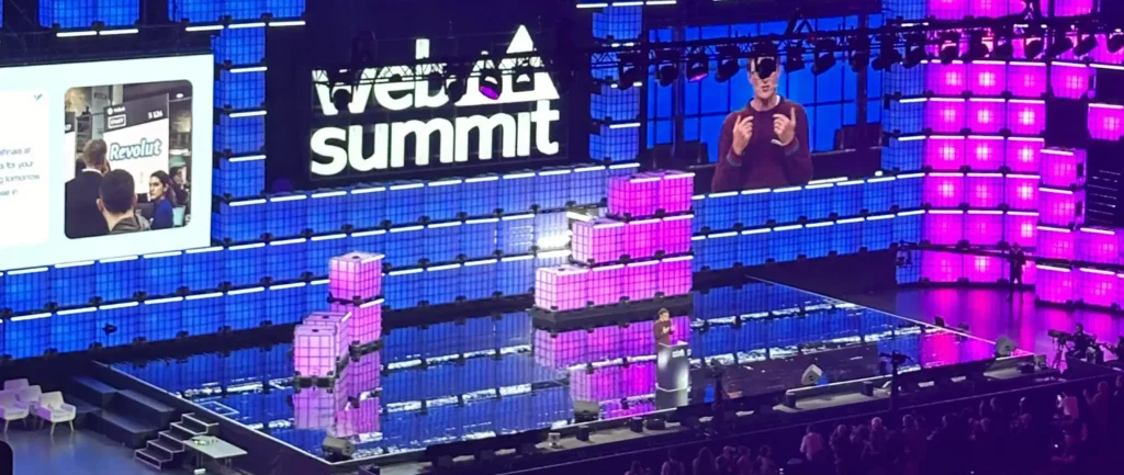websummit stage