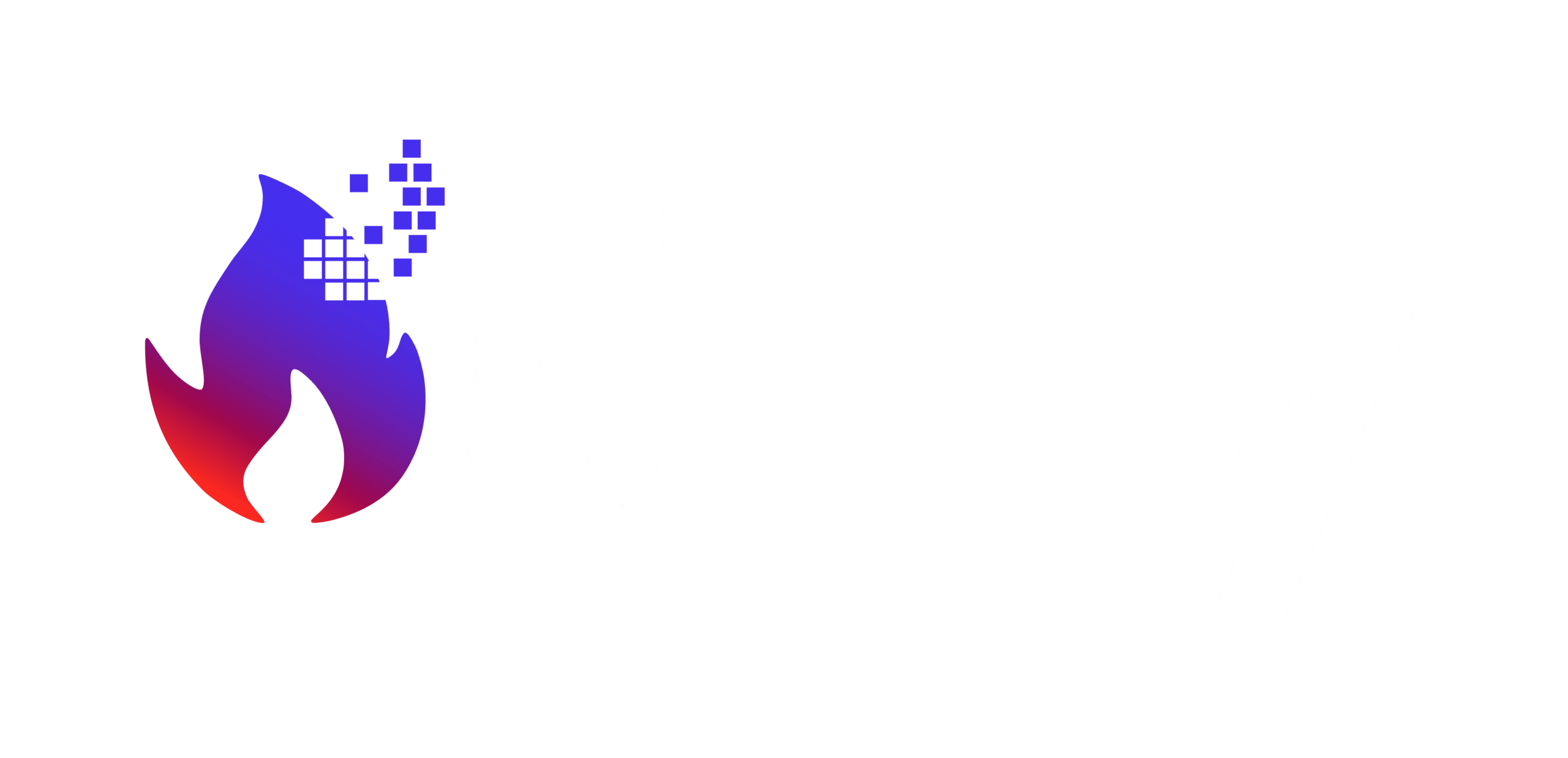 sizzly logo white